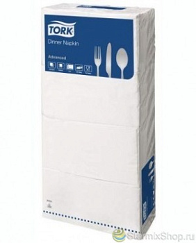Tork салфетки 40 белые 1/8 сложения, арт. 15132