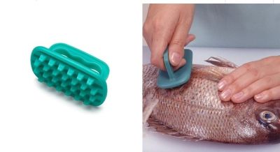 Рыбочистка Benriner универсальная антибактериальный пластик в подарочной упаковке