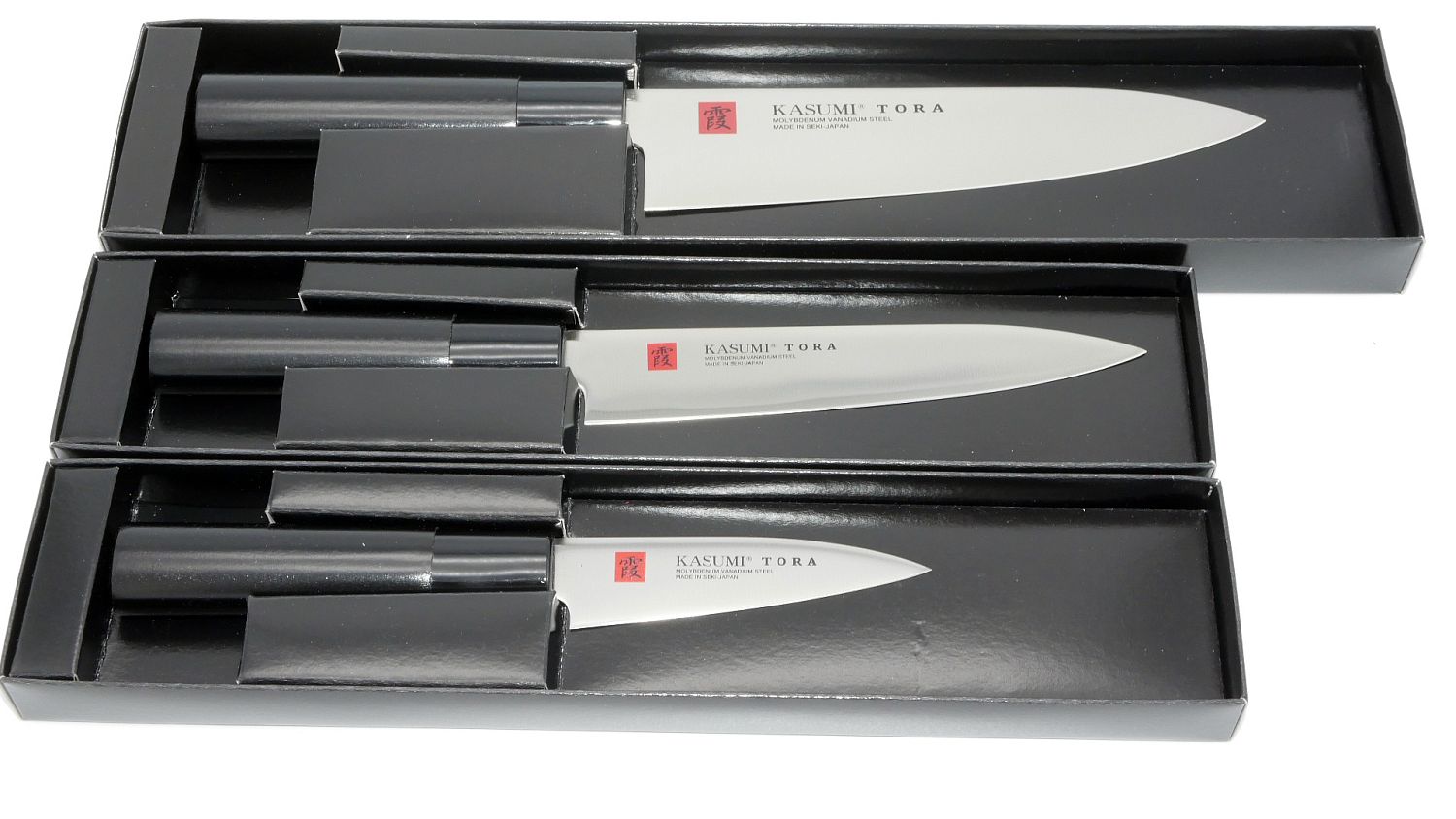 Набор ножей поварская тройка от KASUMI Tora