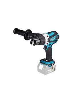 Ударная дрель-шуруповерт аккумуляторная Makita DHP458Z LXT 18В, 91 Нм, 2000 об/мин, без акб и ЗУ