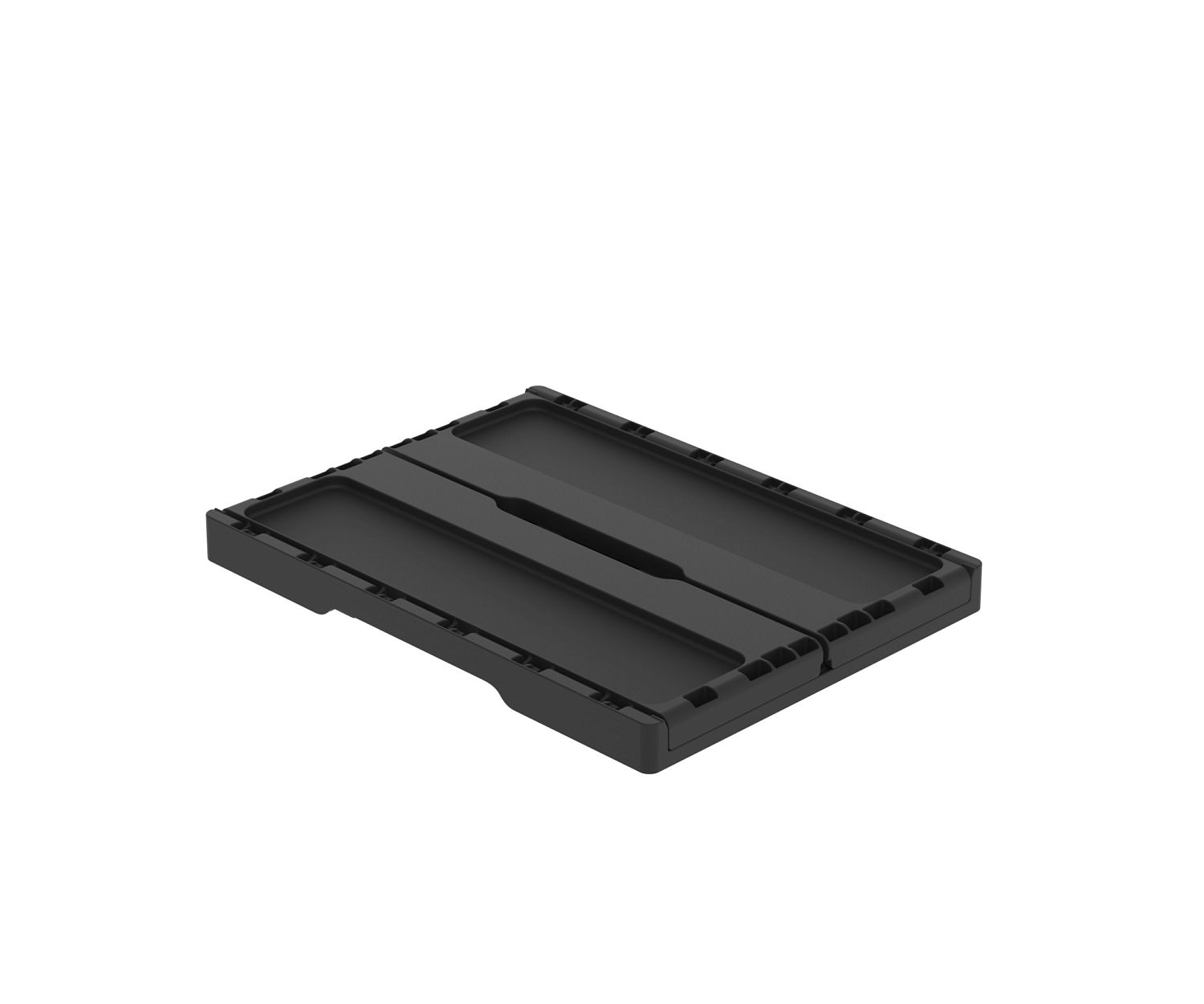 Ящик складной с кнопками-фиксаторами АП 482, комплект 14 штук