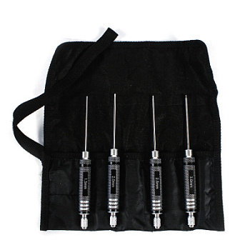 Набор шестигранных отверток TSPROF №4, в чехле