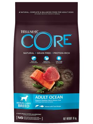 59907 PFB корм из лосося с тунцом для взрослых собак средних и крупных пород 16 кг