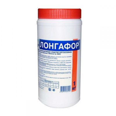 ХИМ12 Лонгафор медленный- для обеззараживания воды табл. 200 г