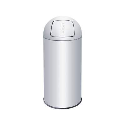 Ведро с крышкой-качелью Jofel PUSH AL72035SV 35л