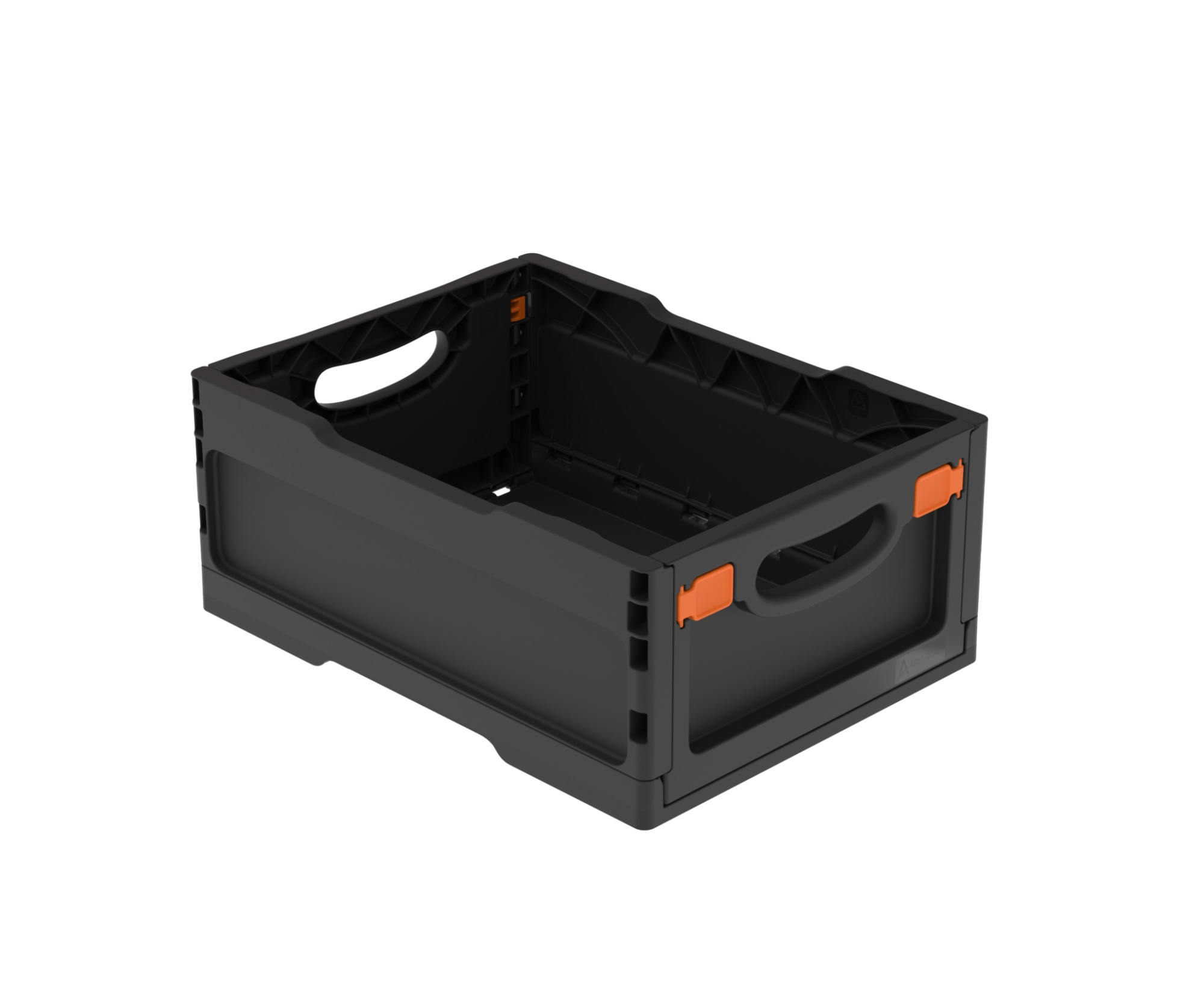 Ящик складной с кнопками-фиксаторами АП 482, комплект 14 штук