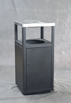 Урна уличная с пепельницей "Пассаж"