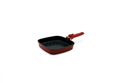 Набор посуды BoOhgle (бордовый) 5 в 1 со съемной ручкой c антипригарным керамическим покрытием