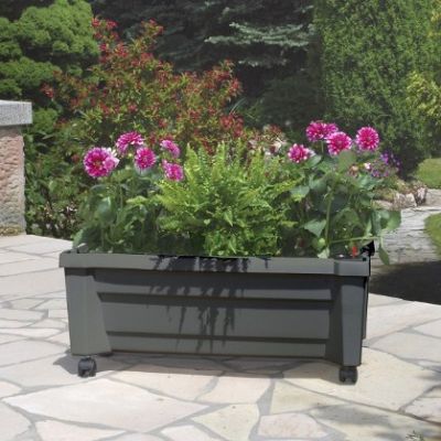 Ящик для растений KHW Калипсо, антрацитный
