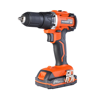 Дрель-шуруповерт аккумуляторная PATRIOT BR 210UES BL