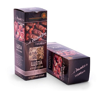 Щепа для копчения отборная ТорфТехноЛин "с дымком буковым", премиум 250 г