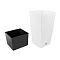 Кашпо для цветов Prosperplast Rato Square 91,5+37л, белый