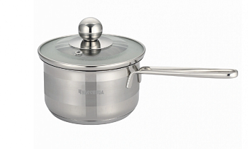 Ковш из нержавеющей стали c крышкой ЧУДЕСНИЦА КВ-3602