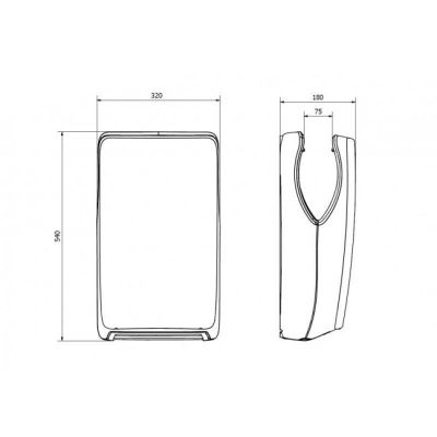 Электросушилка высокоскоростная Jofel Tifon АА25050 белый
