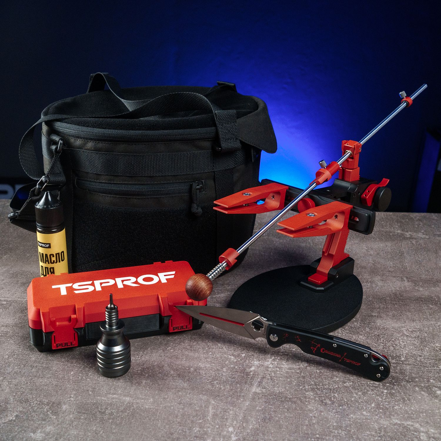 Набор для заточки TSPROF Kadet Pro Daggerr Edition