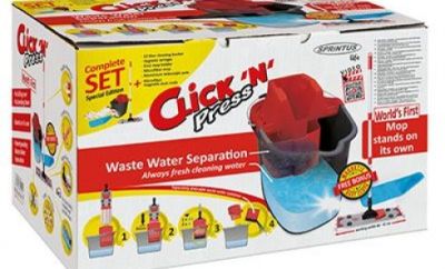 Комплект для уборки пола Click `N` Press 302.043
