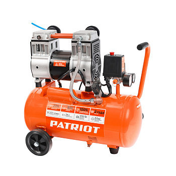 Компрессор Patriot поршневой безмасляный WO 24-220