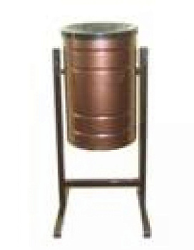 Урна опрокидывающаяся СШ-021 антик бронза