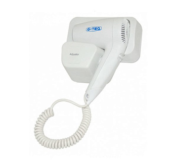 Фен настенный G-teq 8737, 1200 Вт