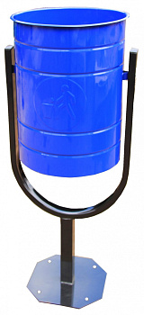 Урна опрокидывающаяся СШ-045 антик бронза