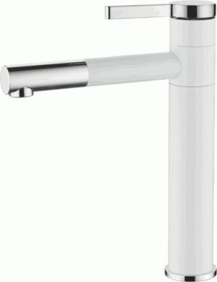 СМЕСИТЕЛЬ ДЛЯ УМЫВАЛЬНИКА LEDEME L1152-2 БЕЛЫЙ