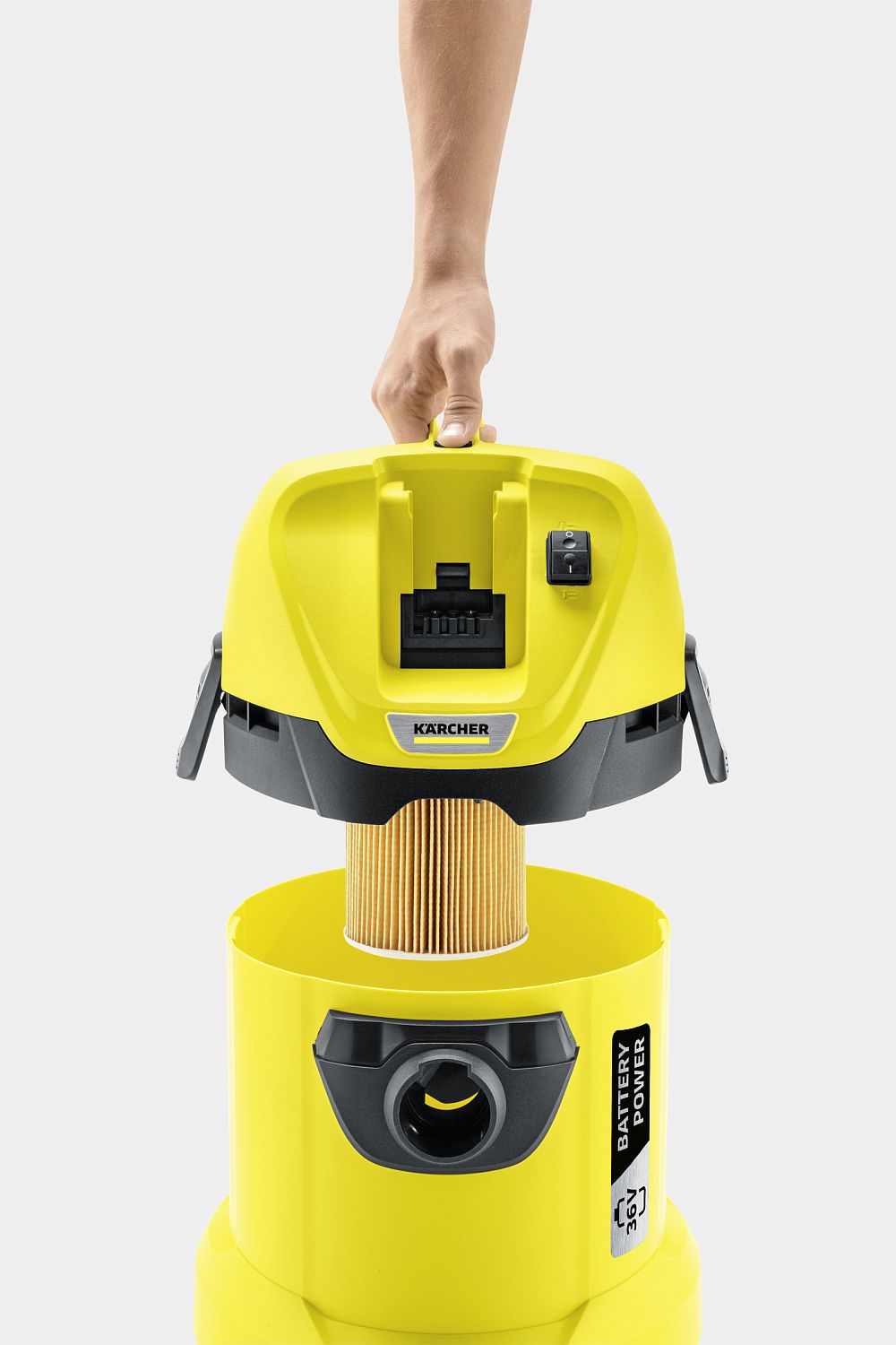 Хозяйственный пылесос Karcher WD 3 Battery