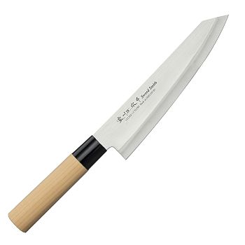 Нож Satake традиционный. кухонный Шеф "Bunka" 210 мм