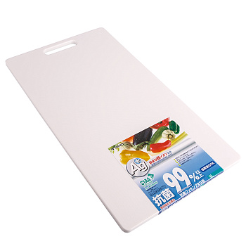 Доска разделочная антибактериальная 45х25х1 см полиэтилен Япония