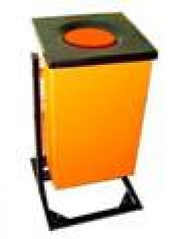 Урна опрокидывающаяся СШ-031 антик бронза