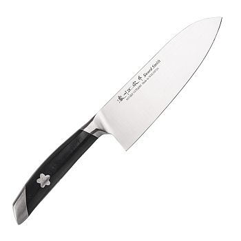 Нож кухонный Сантоку SATAKE Sakura 17 см