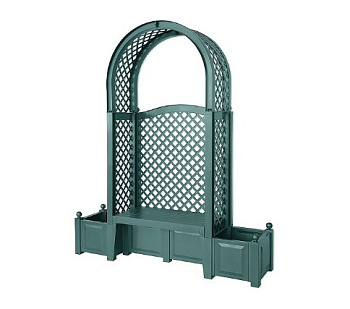 Садовая скамейка KHW Амстердам, зеленая