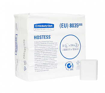 Туалетная бумага в пачках Kimberly-Clark HOSTESS 8035