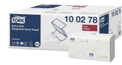 100278 Tork листовые полотенца Singlefold сложения ZZ ультрамягкие