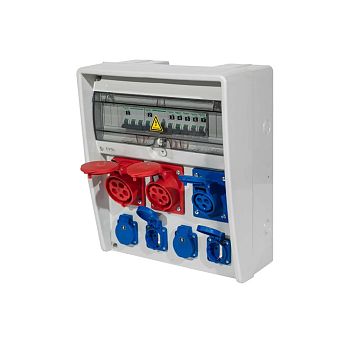 Навесной щит с розетками 220В + 380В EVOL COMBOX ULTRA 17 0107-027-1