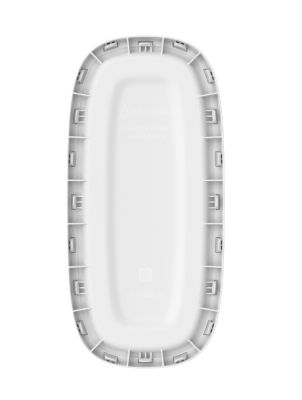 Плетёная корзина для белья сборная «Лён» 60 л (43х20х80 см) белый