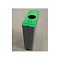 Урна для раздельного сбора мусора "Астра" зеленая