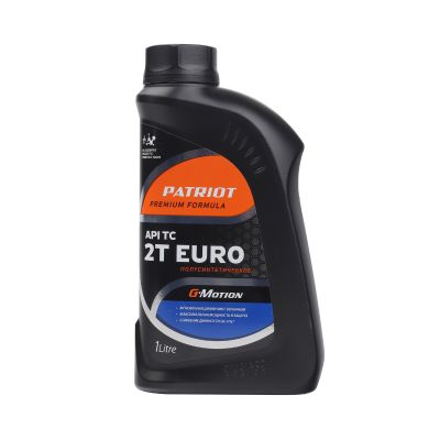 Масло полусинтетическое PATRIOT G-Motion 2Т EURO 1 л.