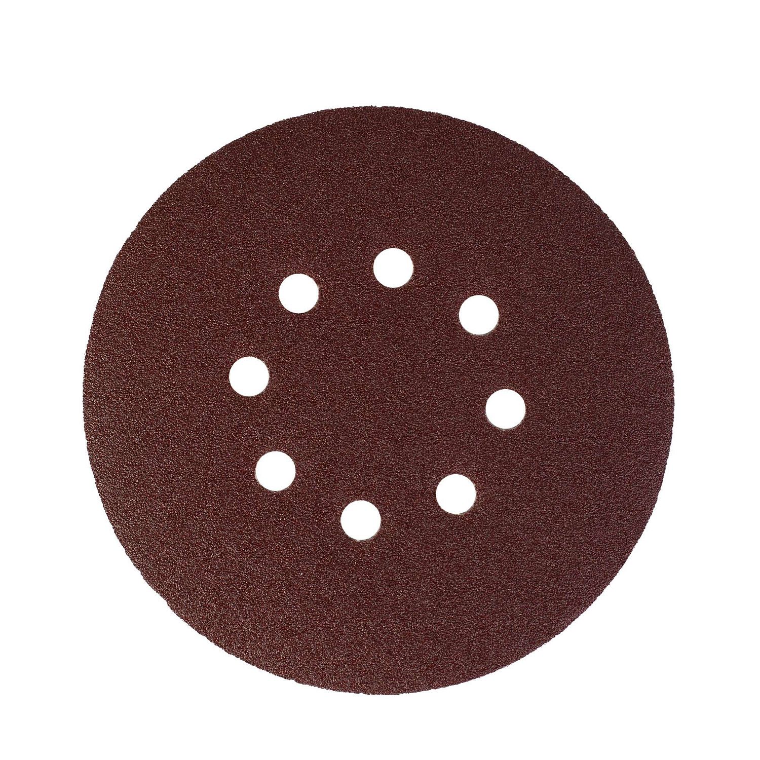 Круг шлифовальный PATRIOT на липучке, 150мм, 8 отверстий, Р60, 5 шт в упаковке