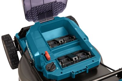 Газонокосилка аккумуляторная Makita LXT DLM462Z 18 В X2, 46 см, 60 л, без акб и З/У