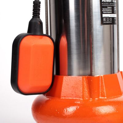 Насос дренажный PATRIOT FQ1200N для грязной воды, 1200 Вт