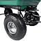Садовая тележка-самосвал зеленая G201							