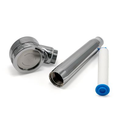 Душевая лейка хромированная SkinCare AquaDuo SF-300 CR Crystal Stream Silver