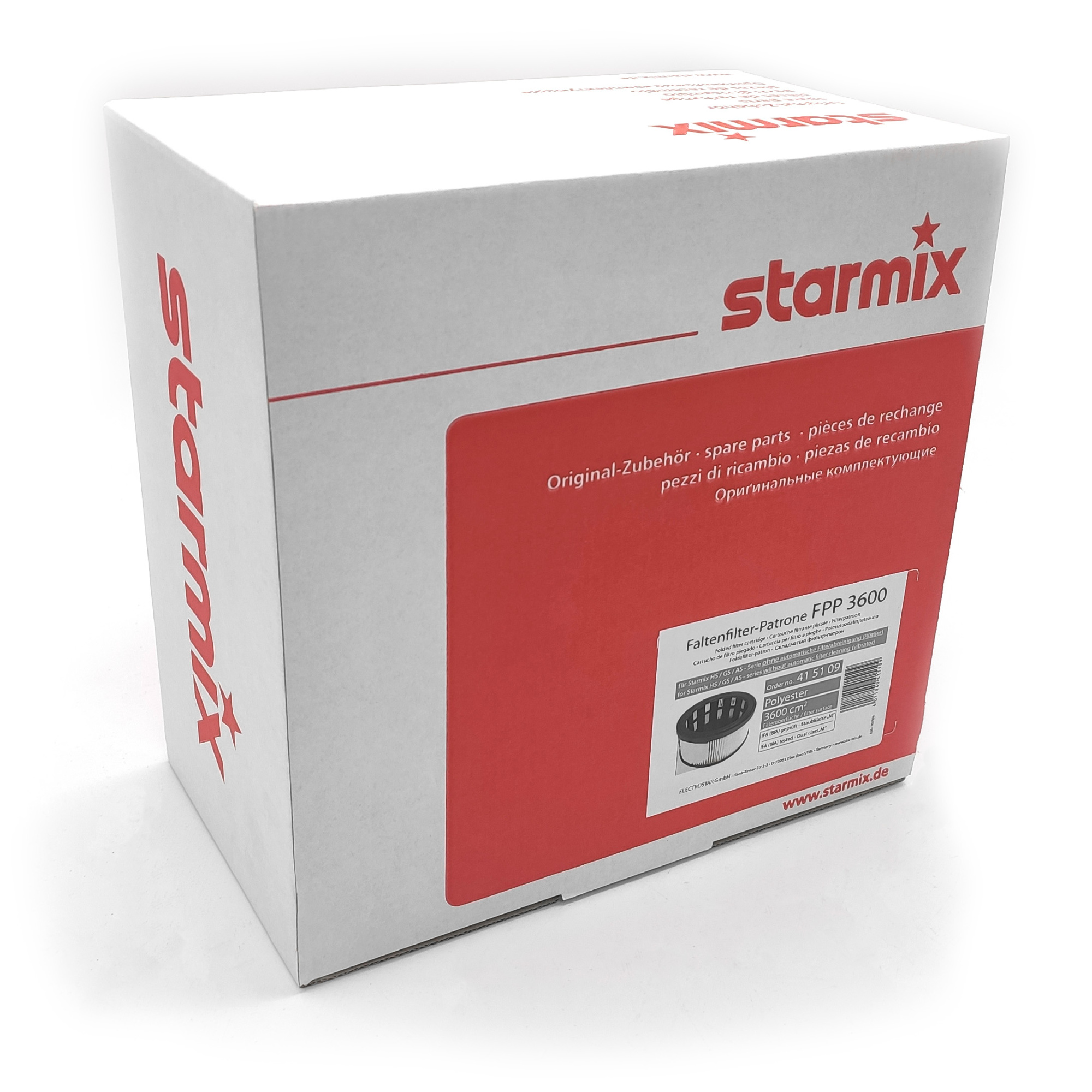 Фильтр складчатый FPP 3600 д/GS- б/самоочистки