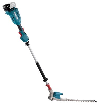 Кусторез аккумуляторный штанговый Makita DUN500WZ LXT 18В, 50 см, 4400 рез/мин, диам. реза. 23,5 мм, поворотная режущая головка 6 ст без акб и з/у