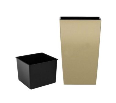 Кашпо для цветов Prosperplast Urbi Square 91,5+37л, кофе