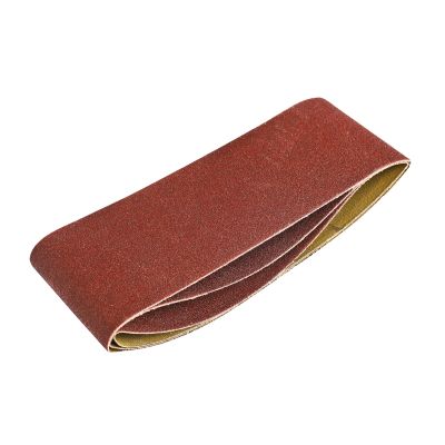 Лента абразивная EDGE by PATRIOT 75х457 мм, Р80, 3 шт в упаковке