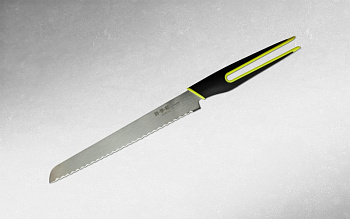 Нож кухонный для хлеба 20,5 см Shizu Hamono Shikisai U-Flex