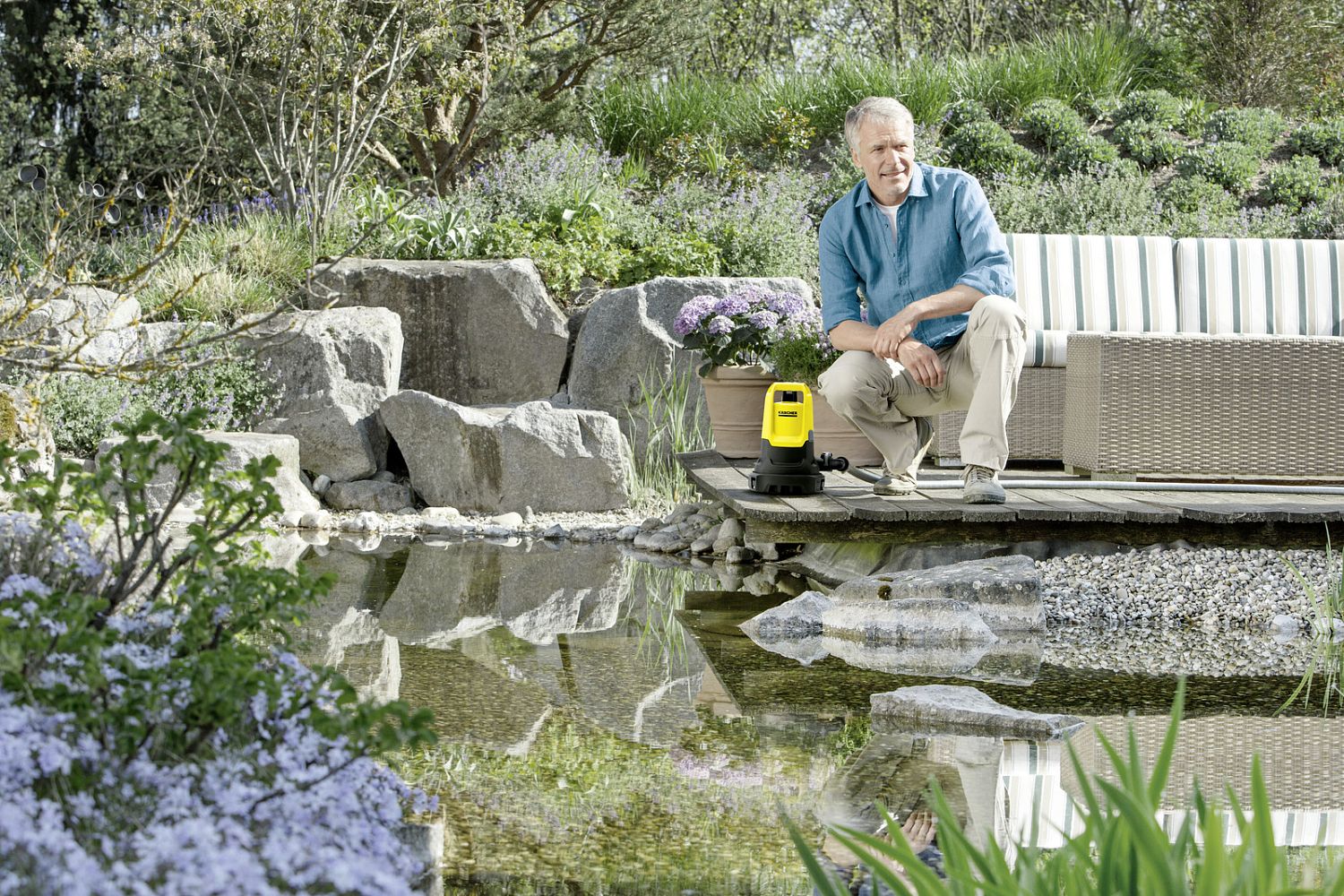 Дренажный насос для грязной воды Kärcher SP 5 Dual