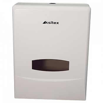 Диспенсер листовых полотенец Ksitex TH-8135A (белый)
