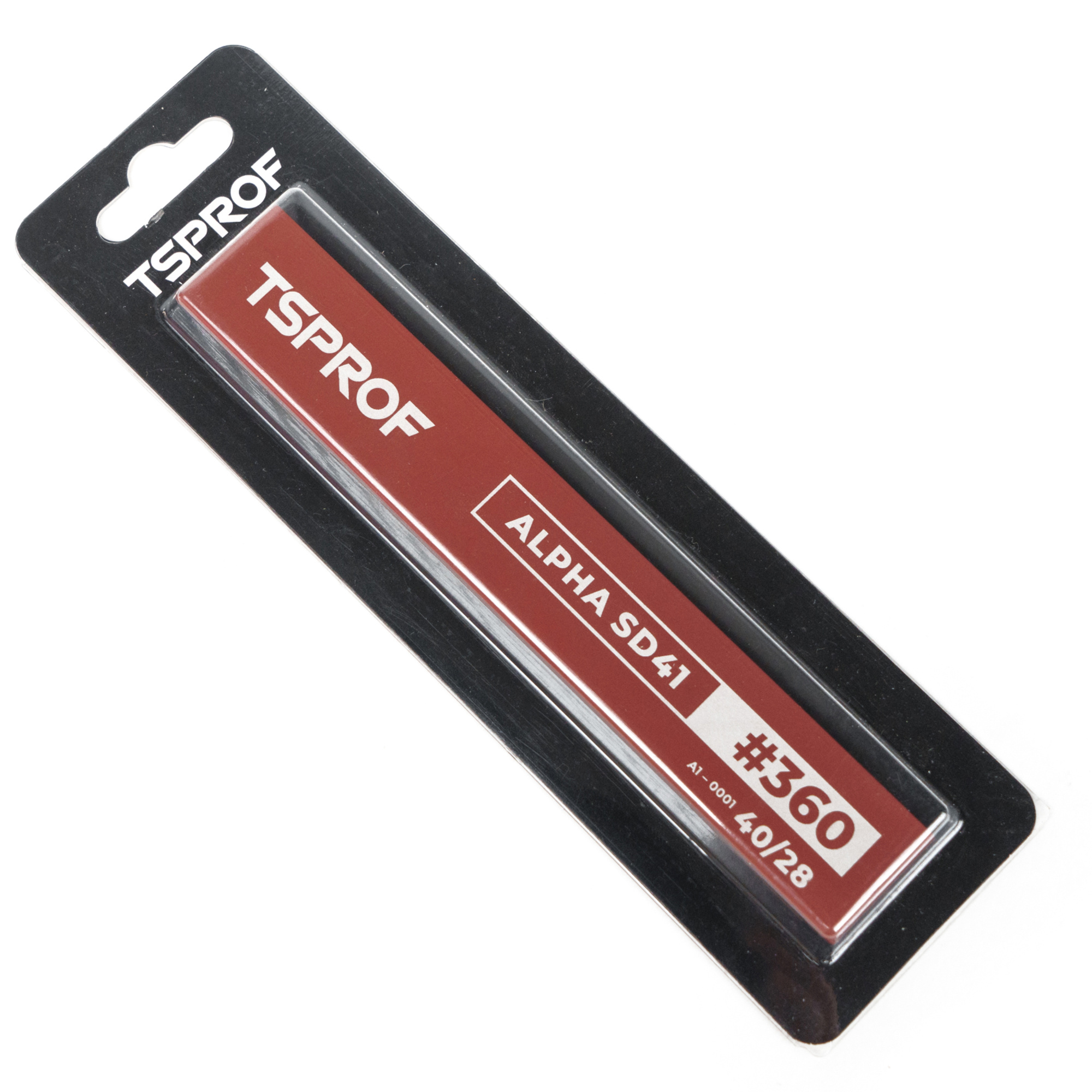 Алмазный брусок для заточки TSPROF Alpha SD41, 40/28 (360 грит)